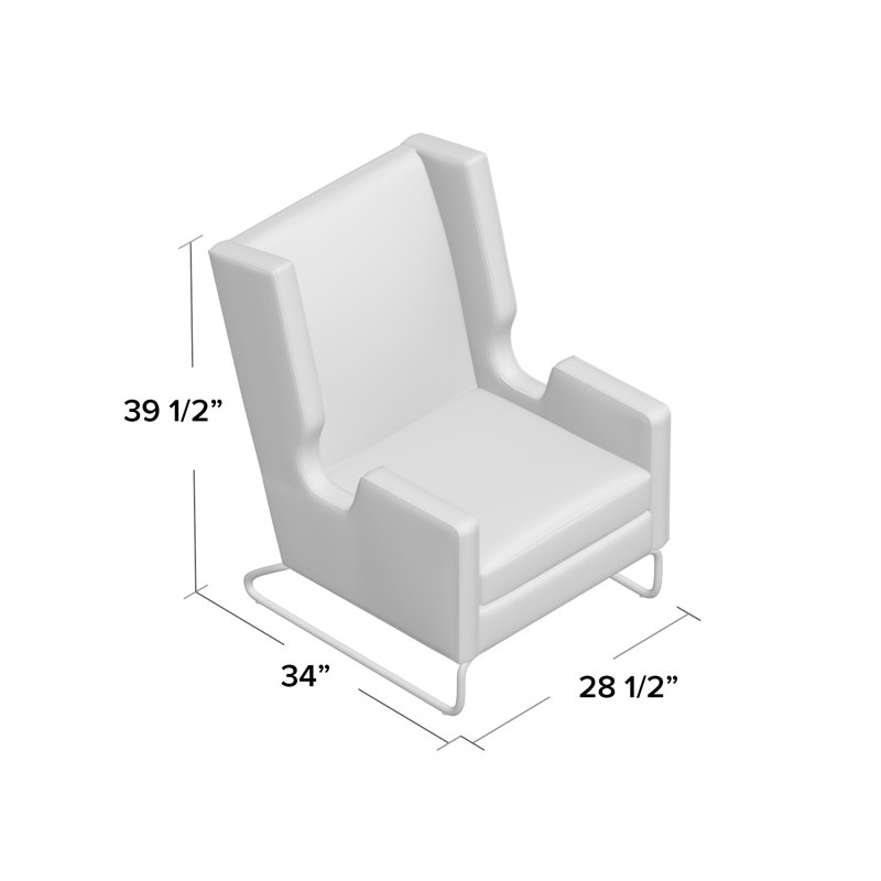 Danforth Wingback Chair & Reviews AllModern